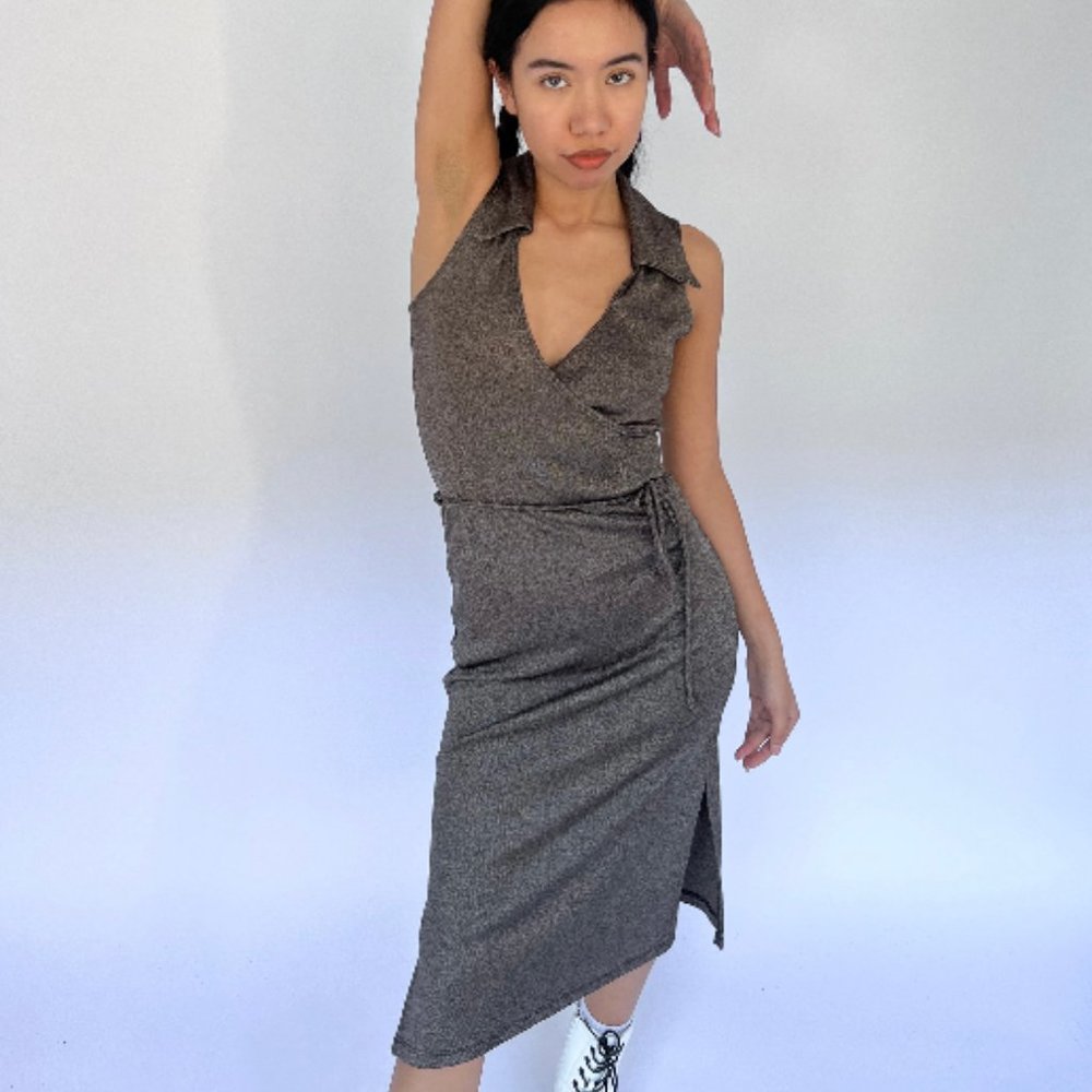 y2k Charlotte Russe shimmer dress (S)